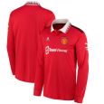 Manchester United Home Long sleeve Jersey 22/23 (Customizable)
